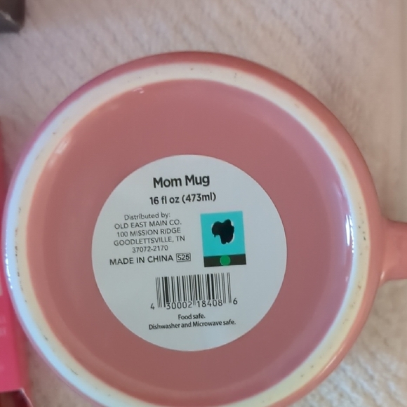 Pink 'I Love You Mom' Mug - Picture 2 of 4